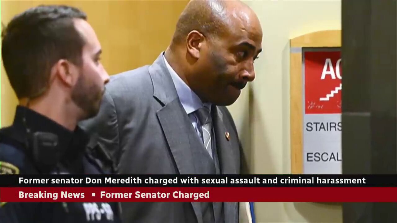 Former black senator Don Meredith facing sexual assault charges