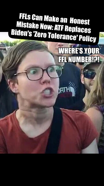 FFLs Can Make an Honest Mistake Now: ATF Replaces Biden's 'Zero Tolerance' Policy