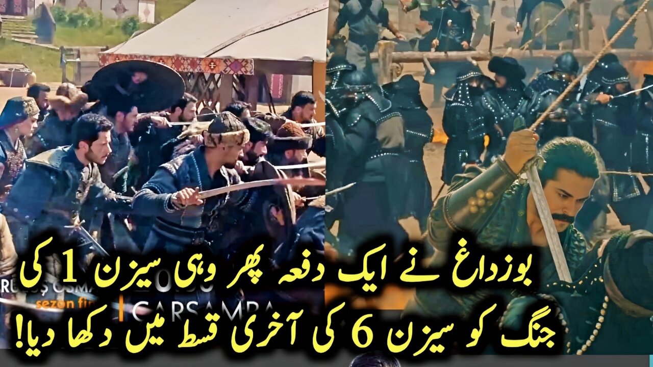 Bozdag Once Again Show The Battle of Season 1 in Kurulus Osman Season 6 Episode 194 Sezon Finali