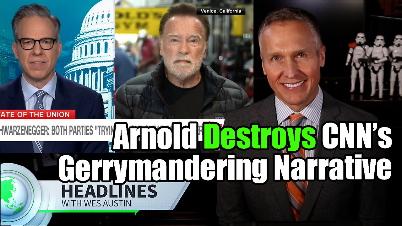 Arnold Schwarzenegger STUNS Jake Tapper With Truth About Democrat Gerrymandering