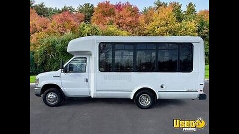 2016 Ford E350 Non CDL Shuttle Bus with Wheelchair Lift for Sale in New York!