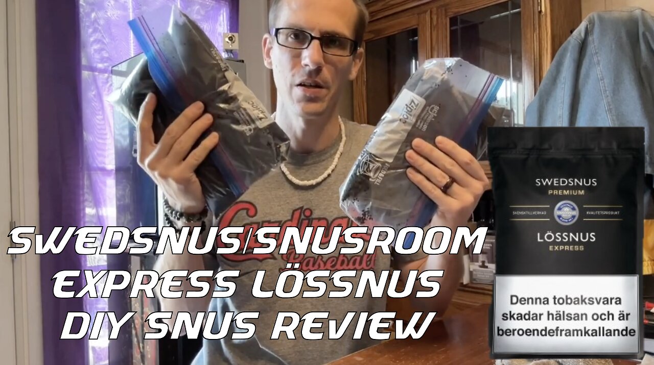 SwedSnus/SnusRoom Express Lös DIY Snus Review
