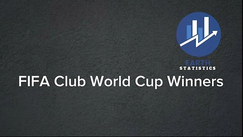 FIFA Club World Cup Winners