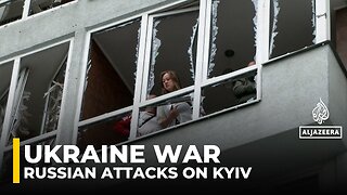 Russian drone barrage injures civilians in Kyiv, damages homes
