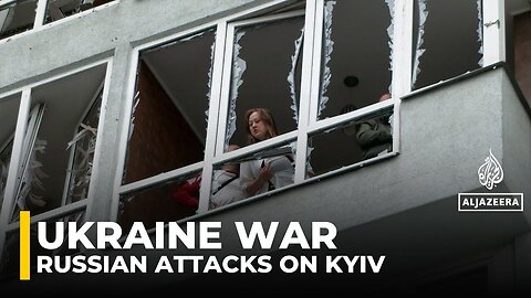 Russian drone barrage injures civilians in Kyiv, damages homes