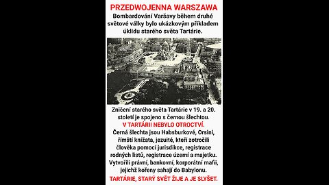 BOMBARDOVÁNÍ VARŠAVY A ÚKLID STARÉHO SVĚTA