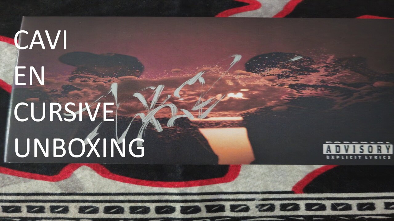 Cavi En Cursive Unboxing