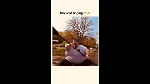 Bro kept singing 😂😂