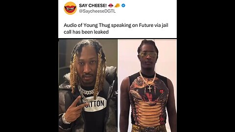 Young thug speaks on future 🤦🏾‍♂️👀