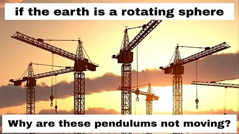 Does Foucault Pendulums Prove the Earth's Rotation? Eric Dubay