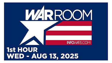 WAR ROOM [1 of 3] Wednesday 8/13/25 • POLICE STATE IN WASHINGTON D.C. - News, Reports & Analysis