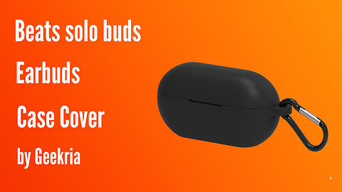 Beats Solo Buds Earbuds Case Cover | Geekria