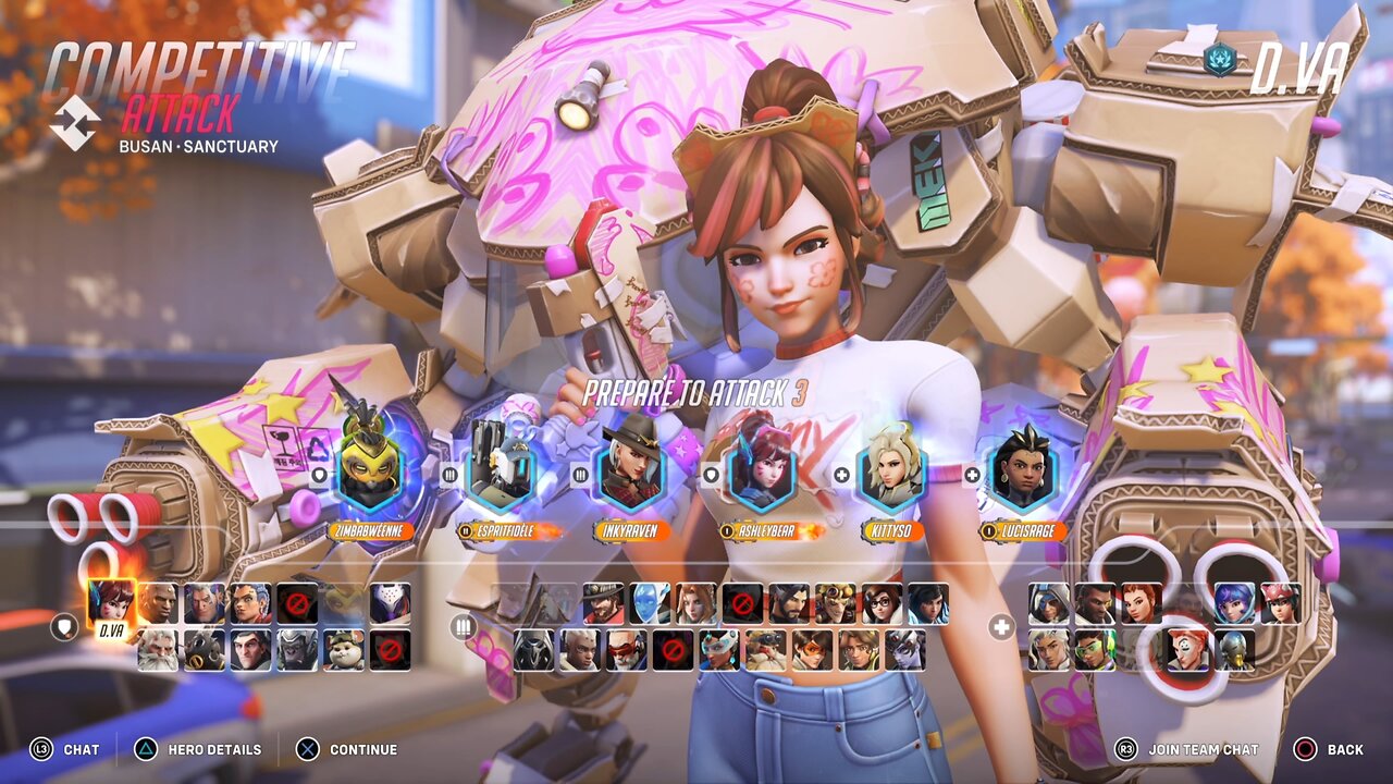 Overwatch 2 D.Va Gameplay (No Commentary)