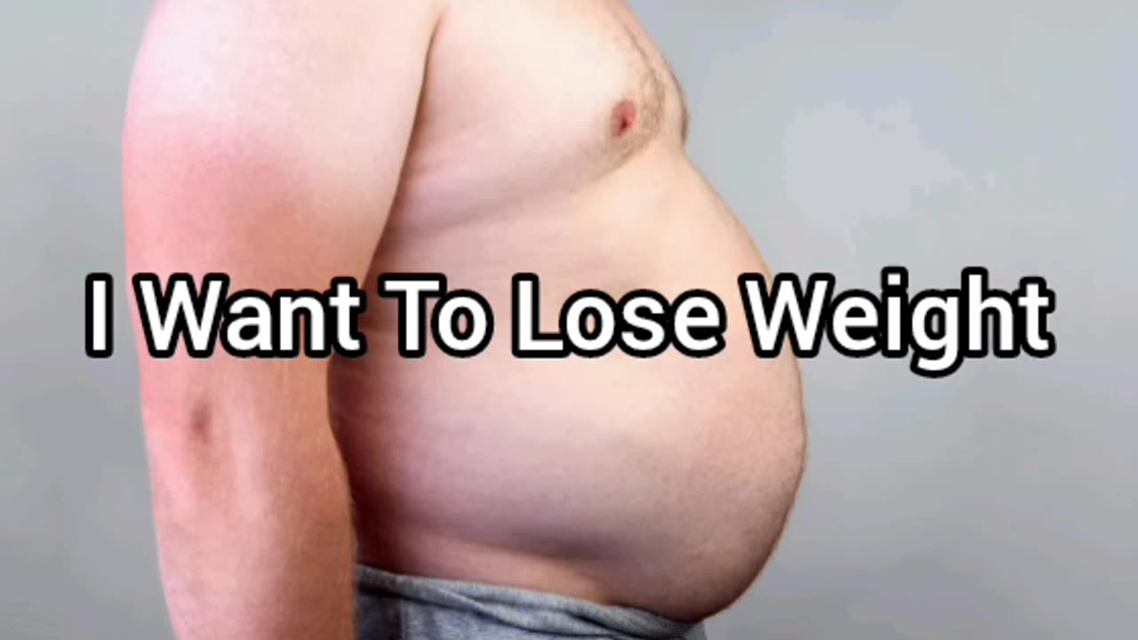 I Want To Lose Weight, Not Lose Bitches