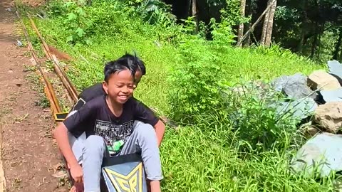 Children Playing the Traditional Lolorian Game