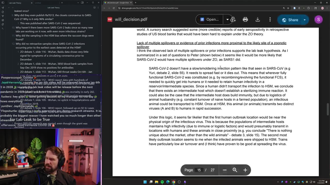[Mirror] Destiny YouTube Stream