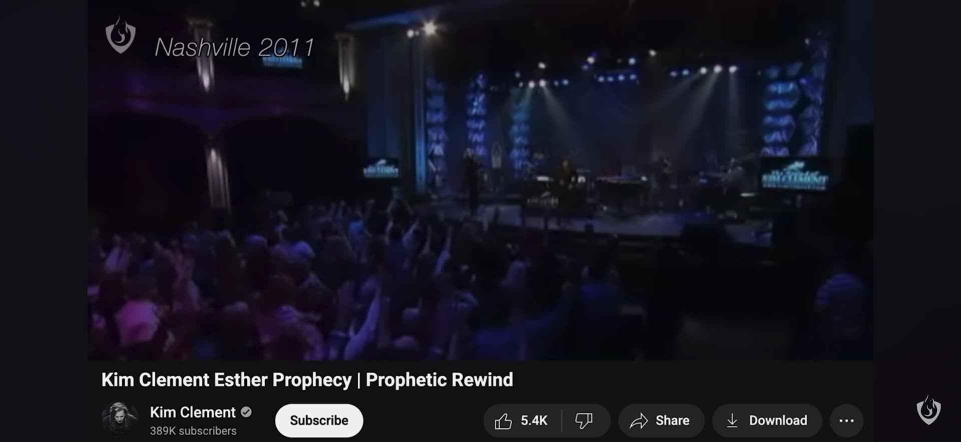 Kim Clement prophesy from 2011 seems to point to Erika Kirk