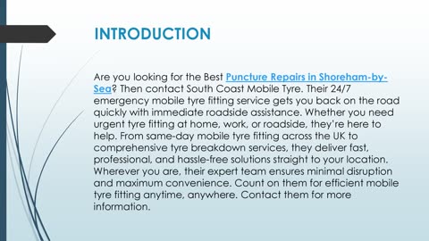 Best Puncture Repairs in Shoreham-by-Sea