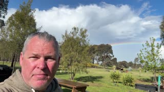 Beautiful Rainbow 🌈. Was originally a double. 🙌🙏