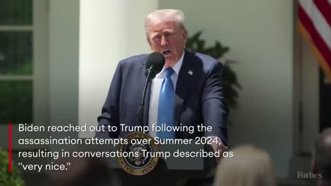 BREAKING NEWS_ President Trump Responds To Former President Biden's Prostate Cancer Diagnosis