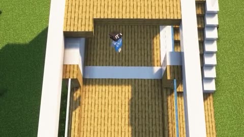 Minecraft modern house