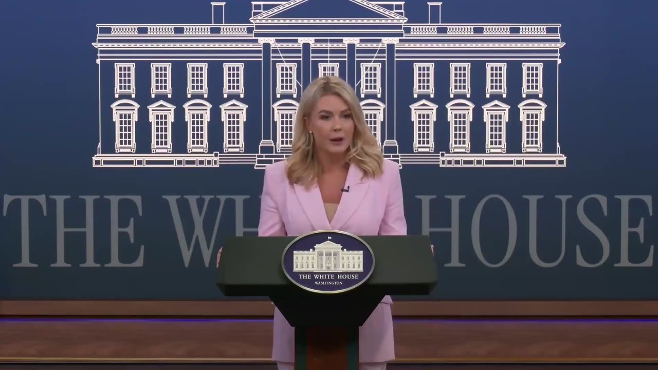 Karoline Leavitt just announced the Trump administration will begin