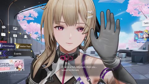 Snowbreak Marian Riptide Lobby Interactive