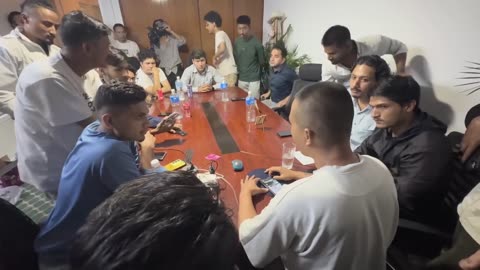 GenZ Team Phone Call to President Office: Protest in Nepal 2025