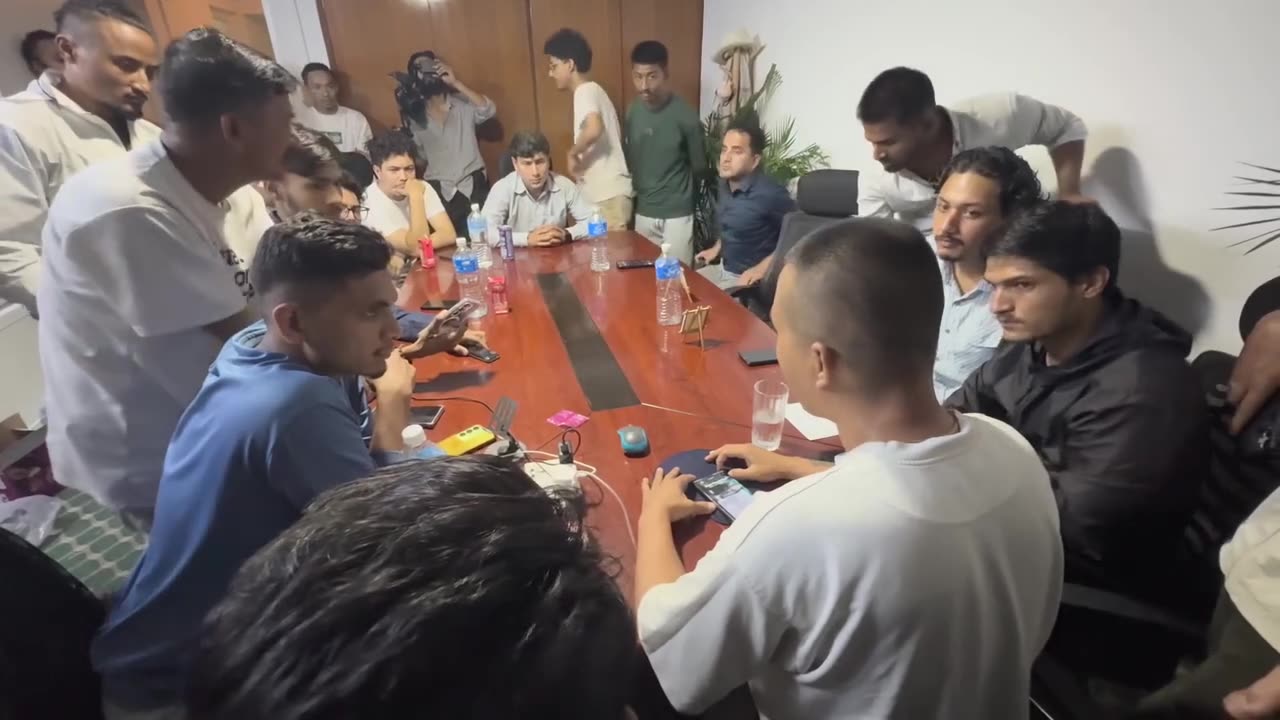 GenZ Team Phone Call to President Office: Protest in Nepal 2025