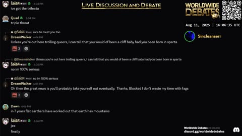 0013 - Worldwide Debates LIVE - YouTube/Rumble/Twitch/Kick