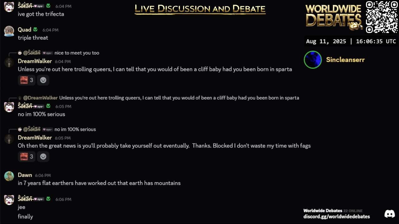 0013 - Worldwide Debates LIVE - YouTube/Rumble/Twitch/Kick