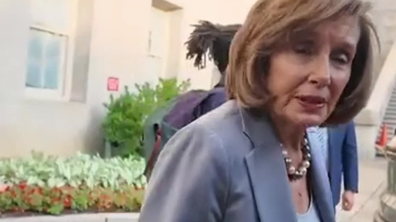 WATCH: Nancy Pelosi silent on why Biden did not release Epstein files