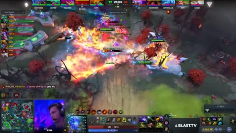 "[Dota 2] INSANE RAMPAGE! 1v5 TEAM WIPE With 1 HP Left!"