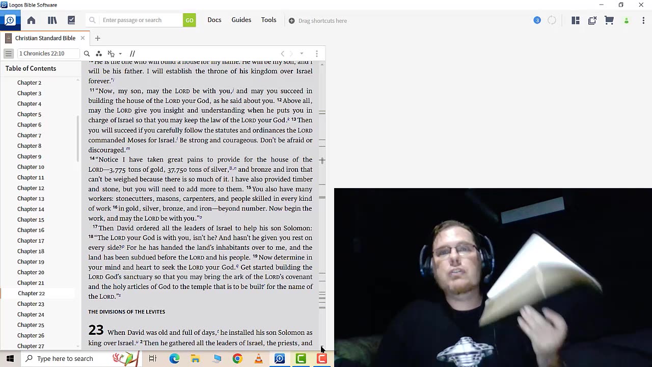 building relationships and identifying the material [The Bride of Christ]