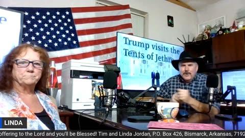 President Trump visits the Tents of Jethro