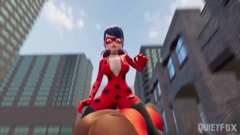 The Incredible Miracles Ladybug Vs Elasticgirl Fight Scene