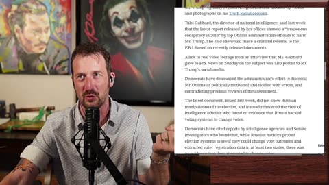 HRO Update - Peak Comedy, Obama and Biden Criminal Conspiracy?