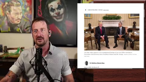 HRO Update - Peak Comedy, Obama and Biden Criminal Conspiracy?