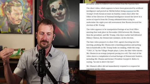 HRO Update - Peak Comedy, Obama and Biden Criminal Conspiracy?