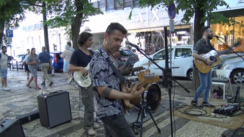 Lisbon Portugal Music through the City streets June 2025. From classic, Jazz, and rock
