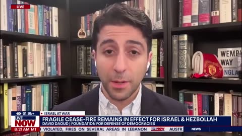 Israel warns Hezbollah of "intensive war" if Lebanon ceasefire violated