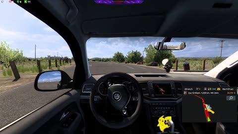 2K QHD 60FPS | AMERICAN TRUCK SIMULATOR | VOLSKWAGEN AMAROV | TOP SPEED | MUSIC AND CHILL | ALL DLC