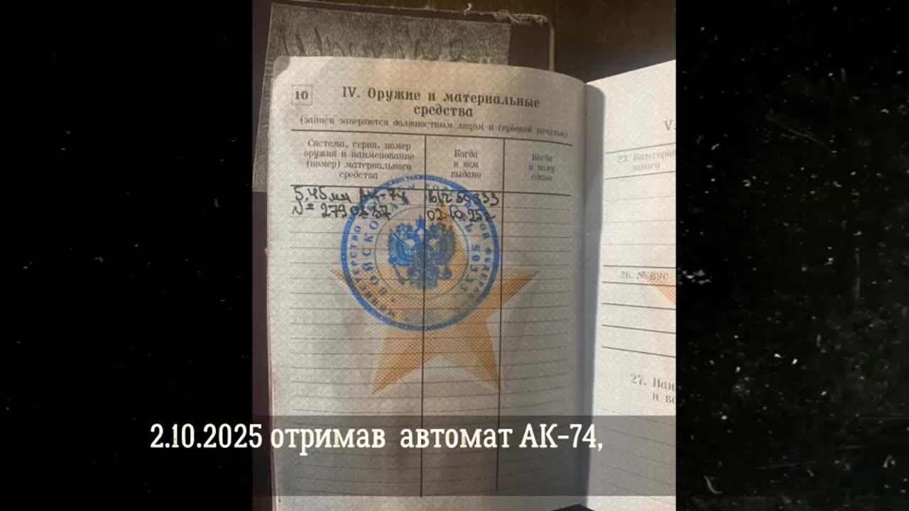 18-year-old Yuriy Asigned to 199th Supply Corps on October 2, 2025, Sent to Front 6 days later