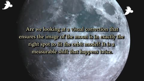 Lunar Wave Displaces the Entire Moon - Twice from Crow 777 - Look UP folks!