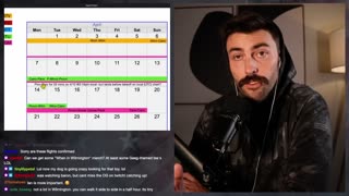 Ian Carroll I Made A Calendar To Make Sense Of All These Flights-What's Egypt's Game Here?