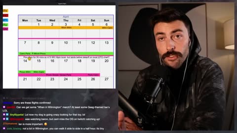 Ian Carroll I Made A Calendar To Make Sense Of All These Flights-What's Egypt's Game Here?