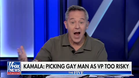 Gutfeld Rips Harris For Not Picking ‘A Gay Man’ As VP Nominee