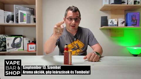 Újra ébrednek a Vape Remények! Várok mindenkit szeretettel!