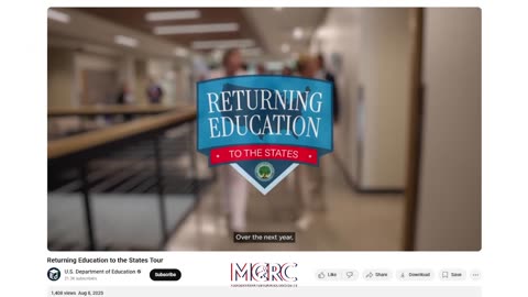 REPUBLICANS RETURNING EDUCATION TO THE STATES