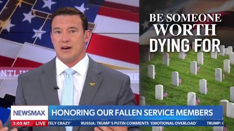 Carl Higbie remembered the fallen & told his military story on Memorial Day